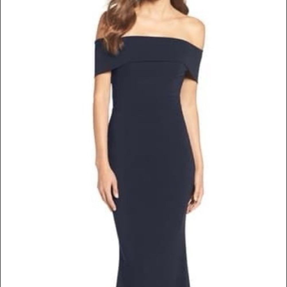 Katie May Legacy Crepe Mermaid Gown